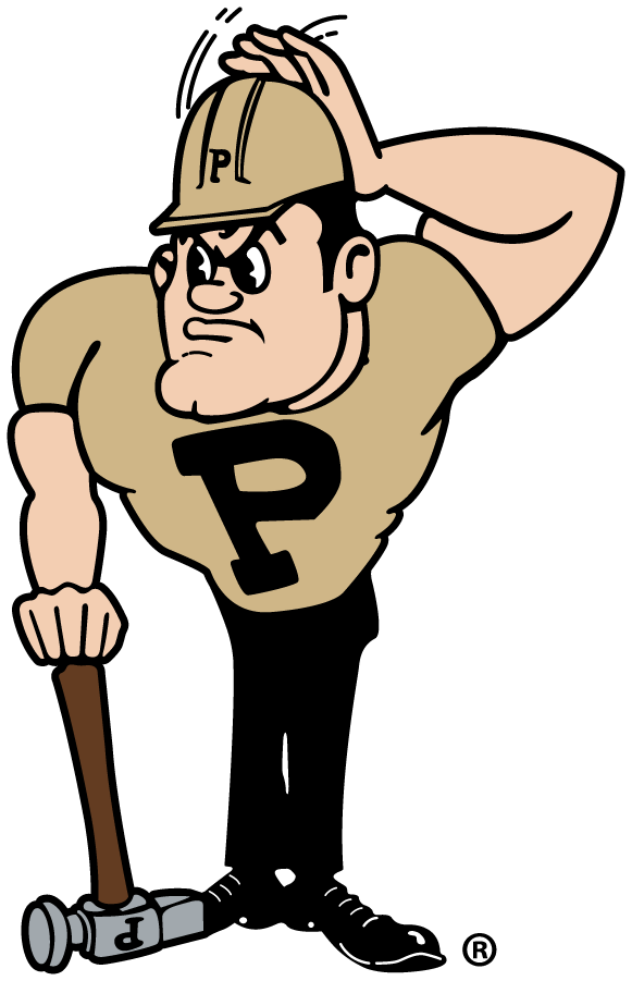 Purdue Boilermakers 2015-Pres Mascot Logo iron on transfers for T-shirts